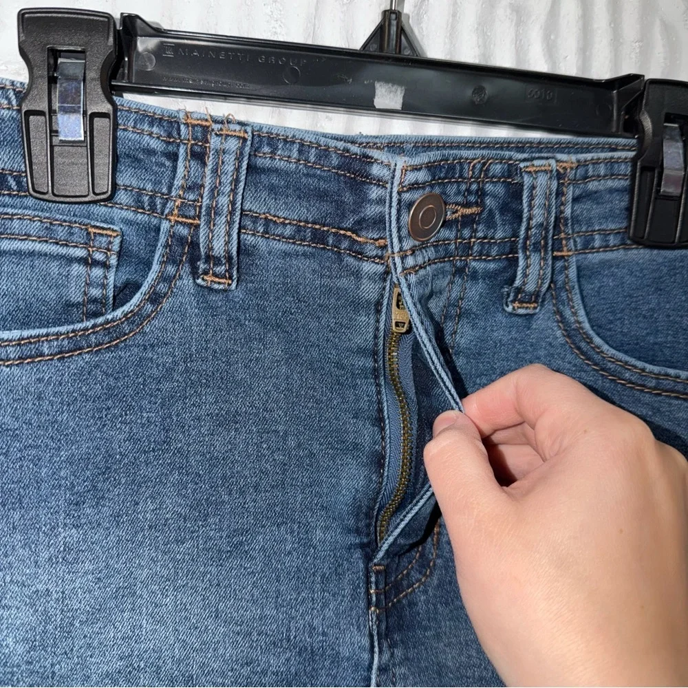 Y2K REGeneration Denim Mini Skirt Stretch Size XS